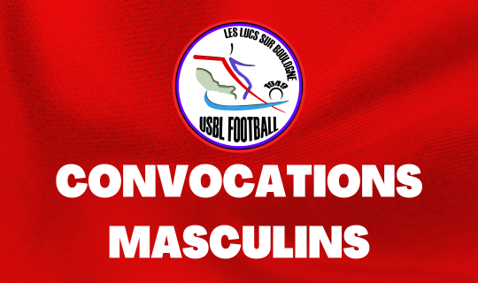 Convocations Masculins